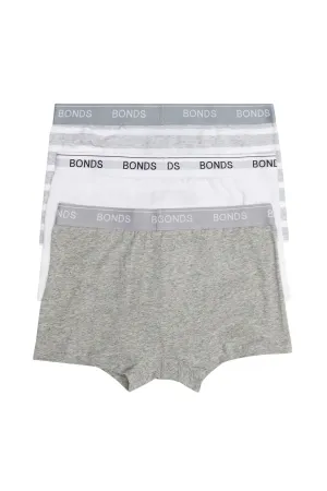 12 X Mens Bonds Guyfront Trunk Trunks Underwear – Grey Stripe