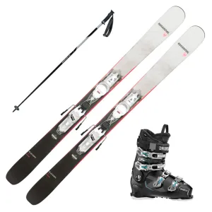 2022 Rossignol BLACK OPS Dreamer Women's Skis w/ Dalbello DS 65W Boots and Poles