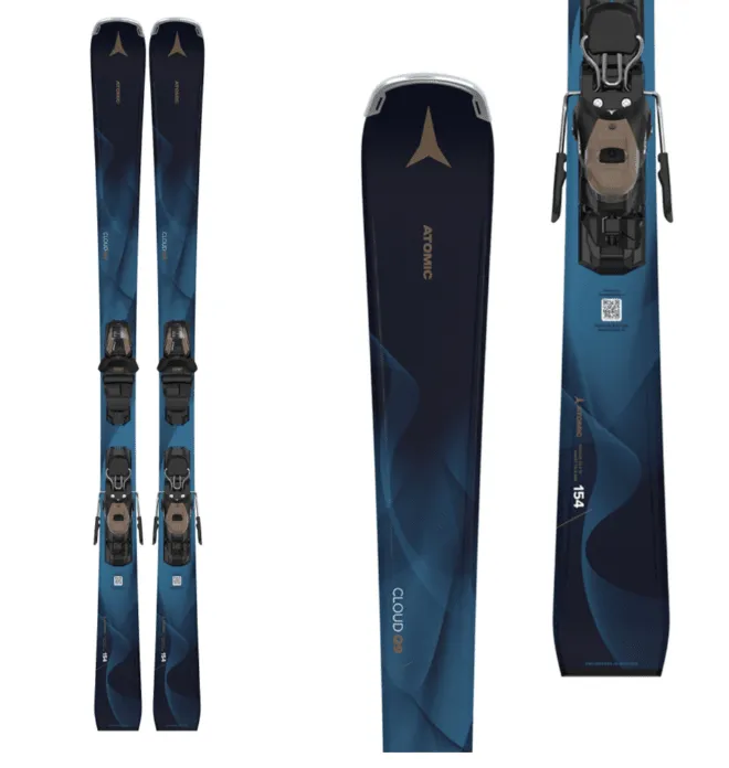 Atomic Women's Cloud Q9 Skis with M 10 GW Bindings 2025