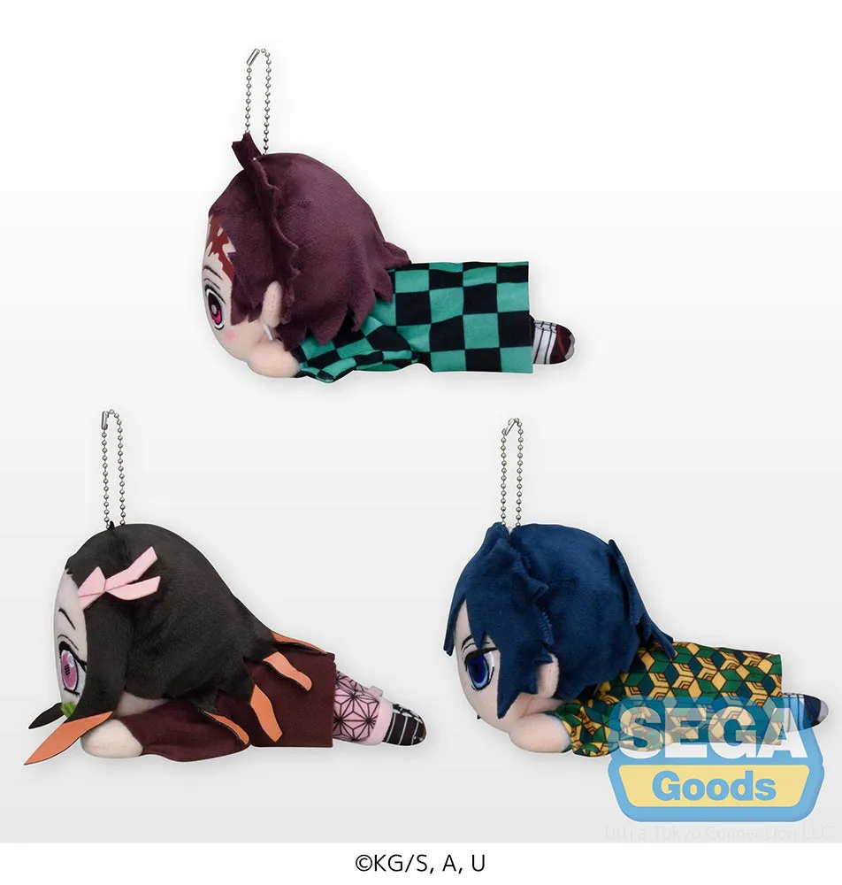 DEMON SLAYER: KIMETSU NO YAIBA EX NESOBERI (LAY-DOWN) PLUSH VOL. 1 (TANJIRO/NEZUKO/GIYU)