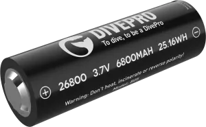 Divepro 26800 6800maH USB Rech Battery