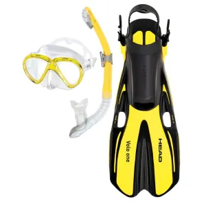 Head Adult Marlin Purge/ Marlin Dry/ Volo One Mask, Snorkel and Fin Set