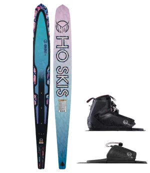 HO Girls Omni Slalom Ski with Stance Boot & RTP (2022)