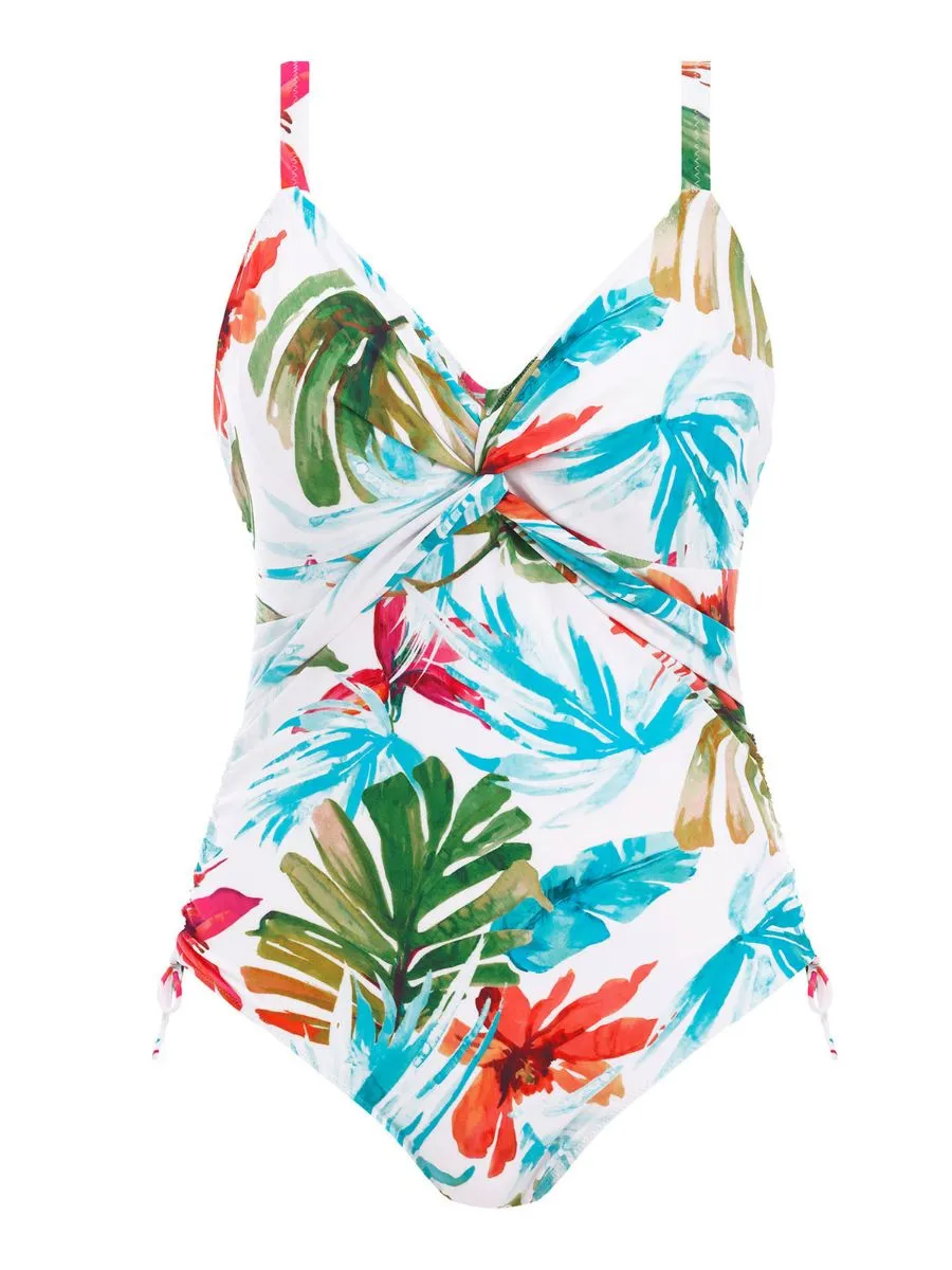 Kiawah Island Twist Front Swimsuit - Aquamarine