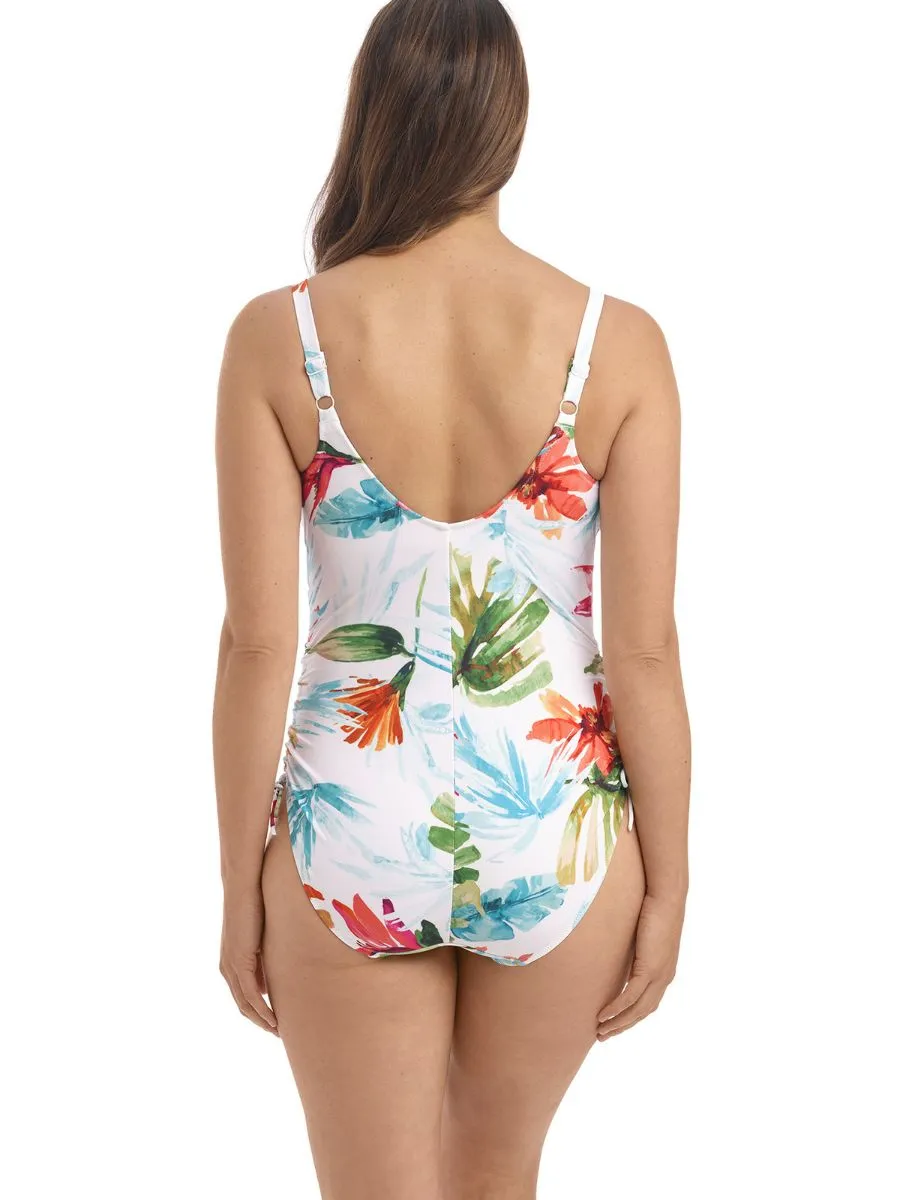 Kiawah Island Twist Front Swimsuit - Aquamarine