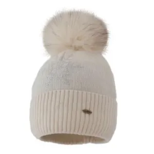 Starling "Star" Pom Beanie - Cream