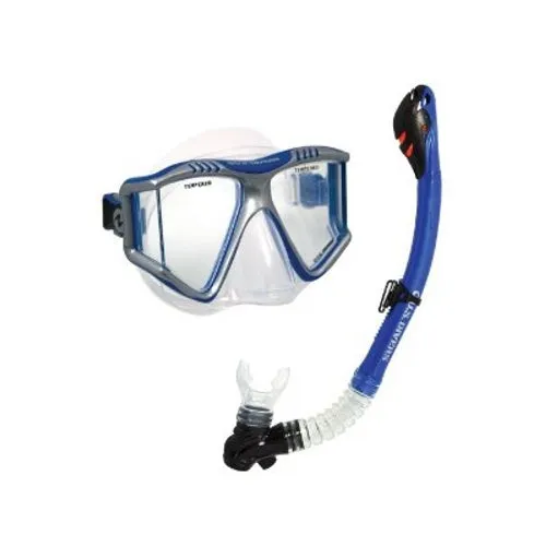 U.S. Divers Lux Purge LX Mask - Grenada LX Snorkel