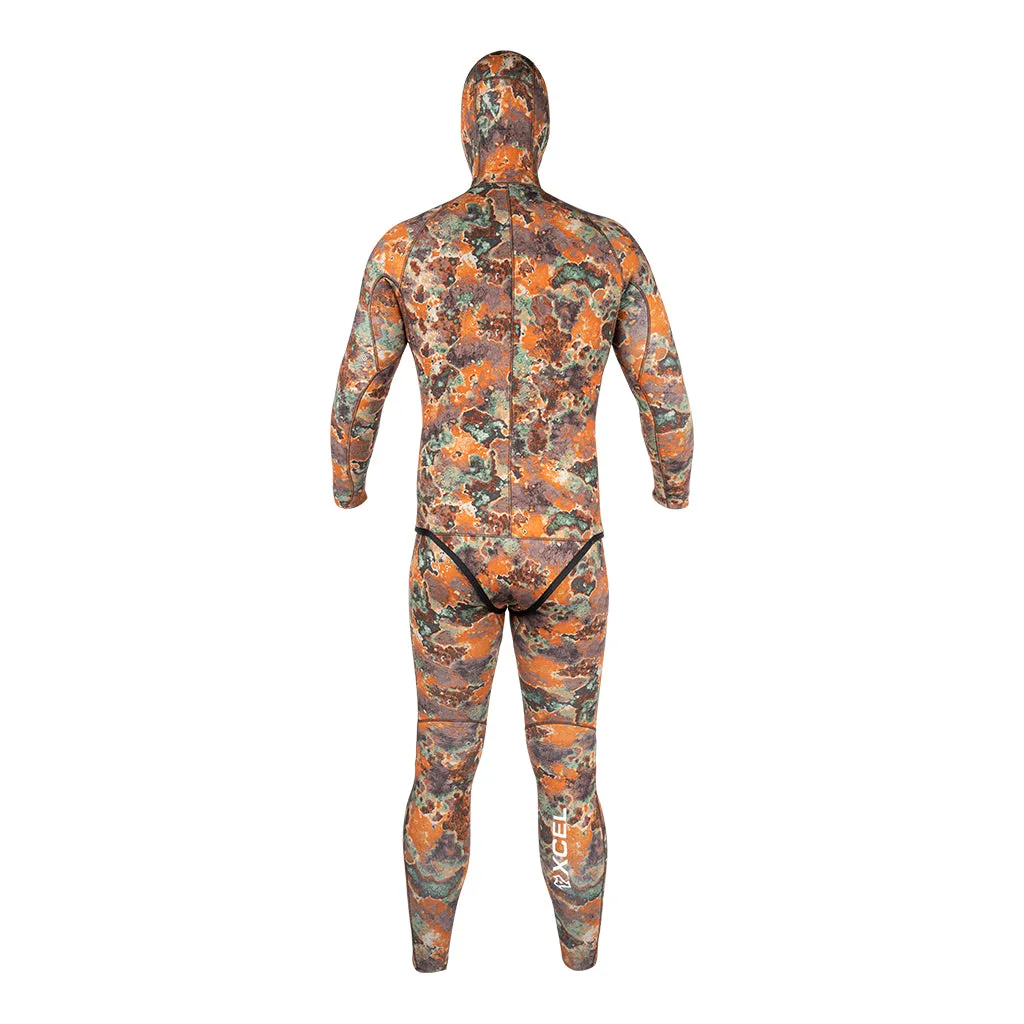 XCEL Mens 2-Piece Camo Free Dive Wetsuit