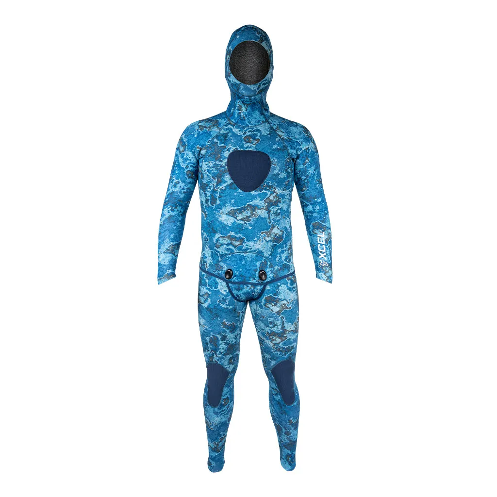 XCEL Mens 2-Piece Camo Free Dive Wetsuit